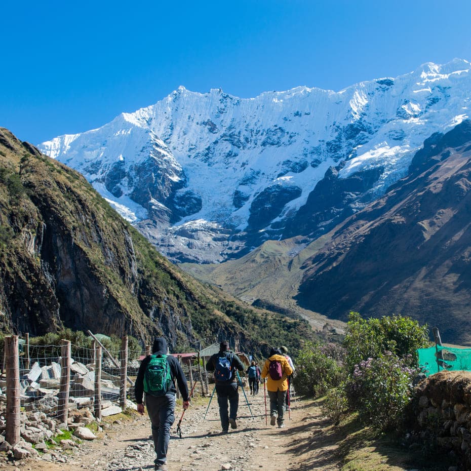 Camino a Paso Salkantay